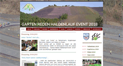 Desktop Screenshot of garten-reden-haldenlauf-event.net